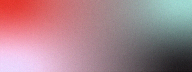 Aufkleber - Colorful grainy color gradient . Grainy Gradient glowing noise texture. Soft gray gradient foil shimmer background texture. Retro Grunge Gradient Background with Noise.