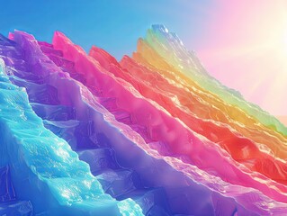 Ascending the Mystical Chromatic Peaks of the Imagination s Boundless Realm