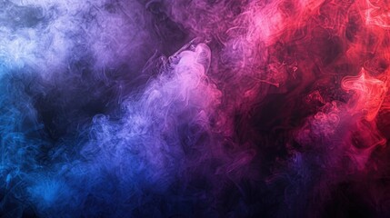 Poster - Close up view of smoke on a black background. Perfect for adding a mysterious touch to your design projects