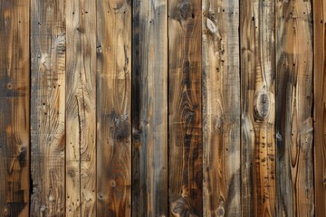 Poster - Detailed view of a wooden fence with a fire hydrant, suitable for various concepts