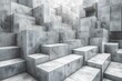 © Adobe Contributor - Abstract concrete blocks background