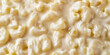 Close-up Creamy Mac and cheese texture background. 
