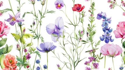Poster - Colorful bunch of flowers suitable for various occasions
