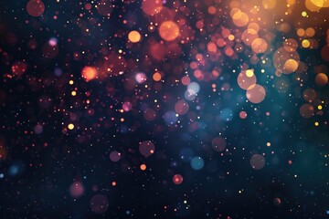 Poster - Abstract blurry background with vibrant colors, suitable for various design projects