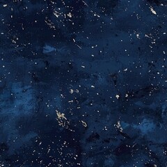 Sticker - Dark blue background with white paint splatters. Ideal for artistic projects