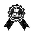 © KR Studio - Best practice icon, label, sign