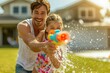 Joyful Moments: Family Water Play