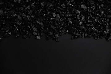Poster - Black Gravel Textured Backgrounds 2024