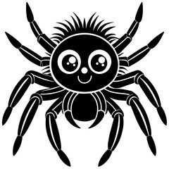 Wall Mural - cute spider vector illustration