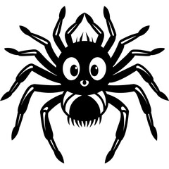 Wall Mural - cute spider vector illustration