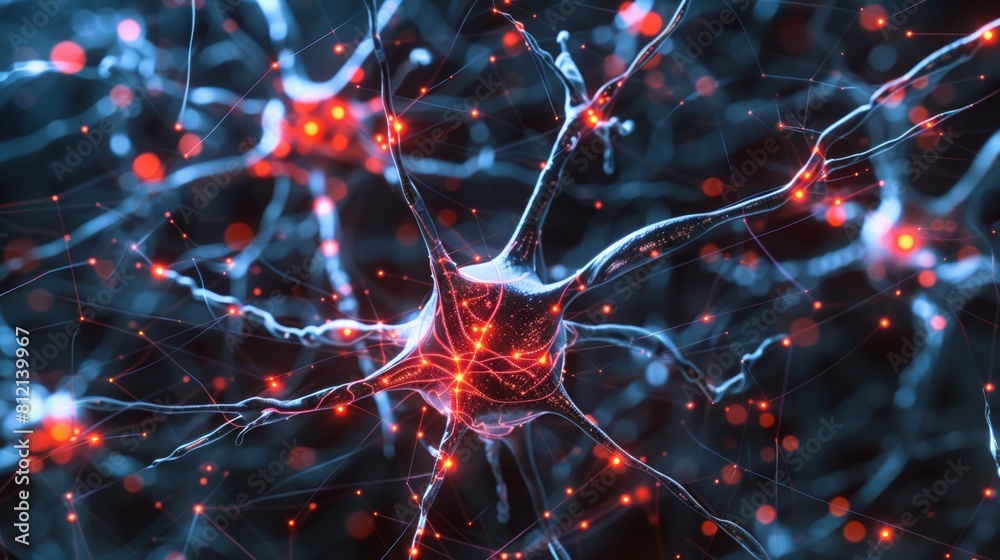 Machine Learning Neur The image shows a neural network, which is a type of machine learning ...