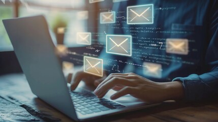 Poster - With email marketing automation tools, businesses can segment audiences, trigger personalized workflows, and track email performance metrics to optimize deliverability
