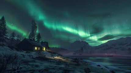 northern lights.