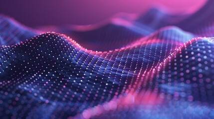Poster - Technology abstract futuristic background for internet business AI generated