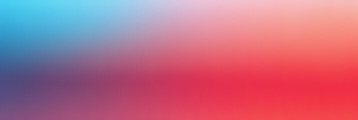 Wall Mural - Vibrant Gradient Background. Abstract Design With Smooth Gradient From Blue To Red. Generative AI
