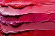 Vibrant lipstick background with two shades and glossy texture for cosmetics and design projects