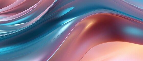 3d Fluid shape abstract futuristic wave background, modern swirl wave abstract background