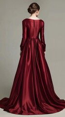 Elegant Red Dress for Special Events