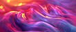 Wavy Modern Saturated Colorful Background, realistic wavy abstract background for posters and covers