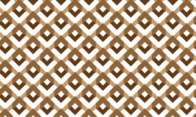 Poster - abstract simple monochrome geometric brown creative pattern.