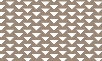 Poster - abstract simple geometric ash triangle stylish pattern on white.