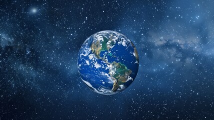 Wall Mural - earth in space