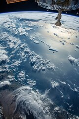 Wall Mural - earth in space