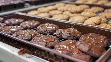 Sticker - Bakery makes chocolate cookies