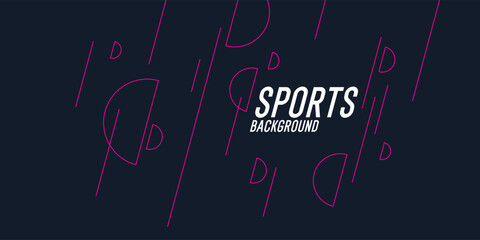 Poster - Modern colored poster for sports. Vector illustration