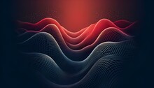 Abstract Background, Abstract Red Background, Abstract Red Wave Background, Wave, Vector, Illustration