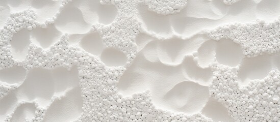 Aufkleber - Close up shot of abstract white and gray coral sand creating a detailed background photo texture with a tropical vibe Perfect for a copy space image
