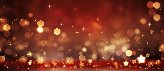 Poster - A festive Christmas background with plenty of copy space image