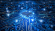 © Wasin Arsasoi - abstract circuit board global network technology background.