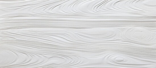 Poster - Design background with a soft surface pattern of white colored wood providing texture and a copy space image