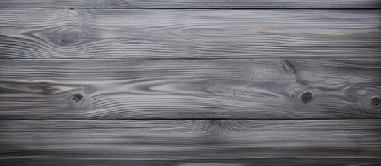 Poster - A top view of a textured gray wood table perfect for a background image with copy space