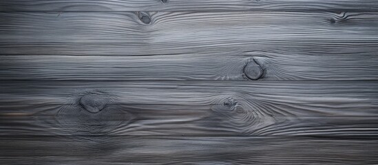 Poster - A top view of a textured gray wood table perfect for a background image with copy space