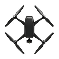Wall Mural - Drone camera Isolated on transparent background