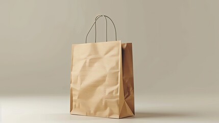 Wall Mural - Unlimited Creativity: Brown Paper Bag Mockup