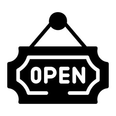 Sticker - open