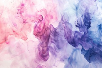 Wall Mural - Detailed close up of pink and blue substance, suitable for scientific or abstract backgrounds