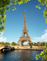 Wall Mural - pont d'iéna and eiffel tower