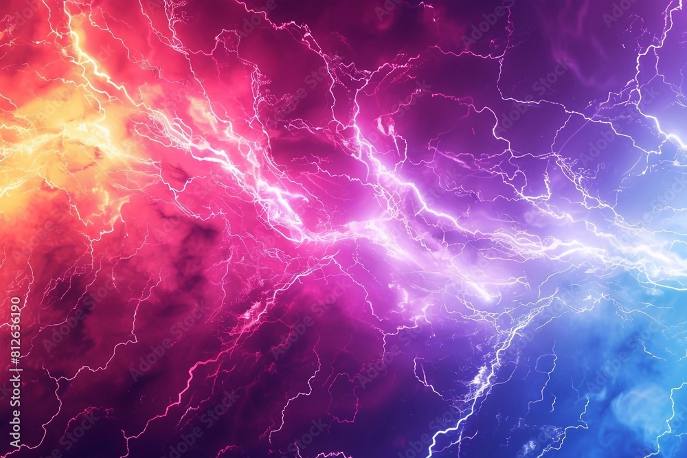 The brilliance of colors, brightness, saturation and electrical power ...