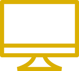 Fototapete - computer LCD icon 