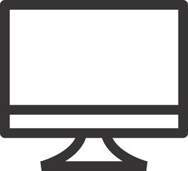 Fototapete - computer LCD icon 