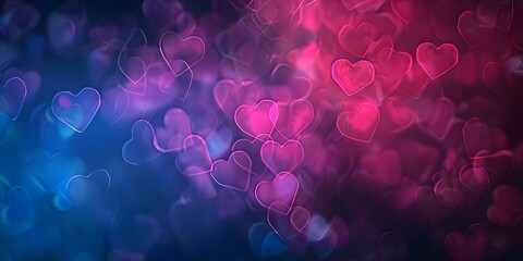 Wall Mural - Valentine day abstract background
