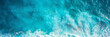 © Planetz - surface waves on the beach, Blue sea surface, water wave surface, blue water wave, top view