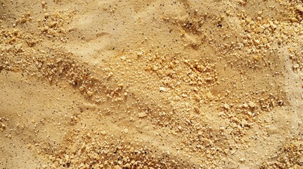 Canvas Print - Close up image of sand texture background in a construction site