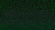 © Celt Studio - Green binary code flowing, digital data stream, vibrant matrix background, abstract technology concept, cyberspace landscape, computer generated backdrop, information flow representation