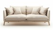 © Thor.PJ - Neutral-toned 3D sofa render with clean lines on white background; perfect for architectural visualization.