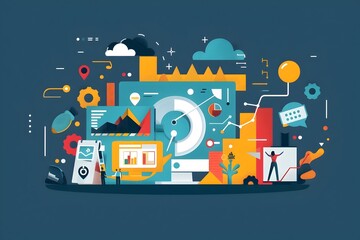 Poster - Innovative Digital Marketing Solutions for Business Growth and Success